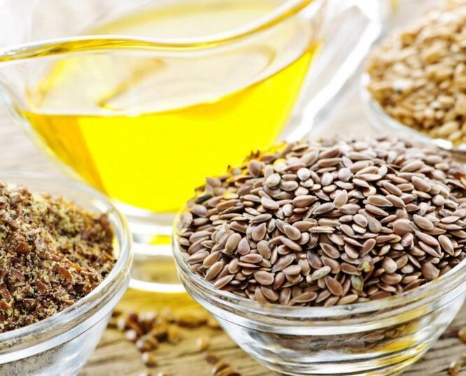High pressure flaxseed